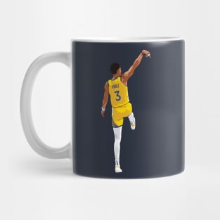 Jordan Poole Back Shot Yellow Qiangy Mug